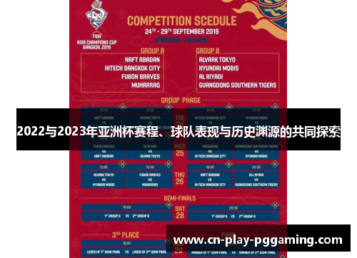 2022与2023年亚洲杯赛程、球队表现与历史渊源的共同探索 2022与2023年亚洲杯赛程、球队表现与历史渊源的共同探索